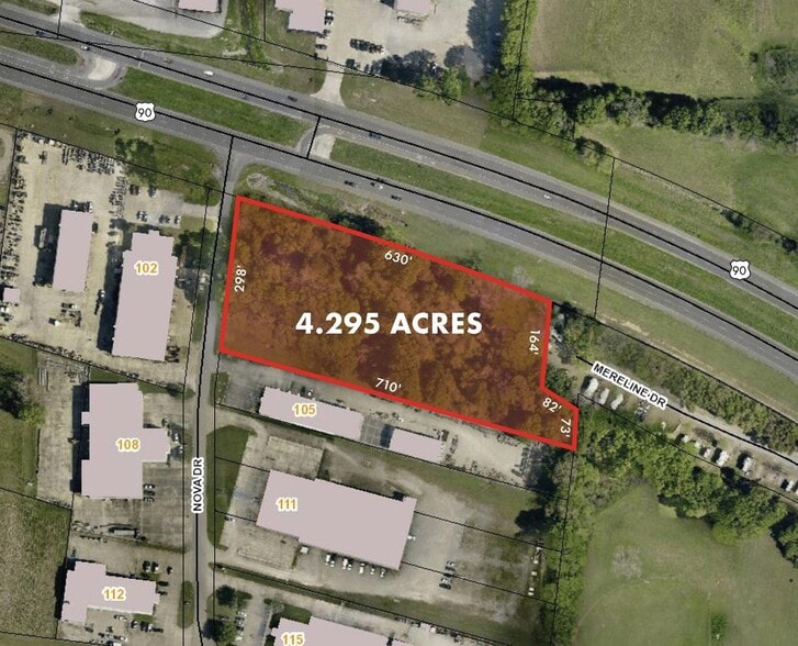 101 Nova Dr, Broussard, LA for sale - Aerial - Image 1 of 2