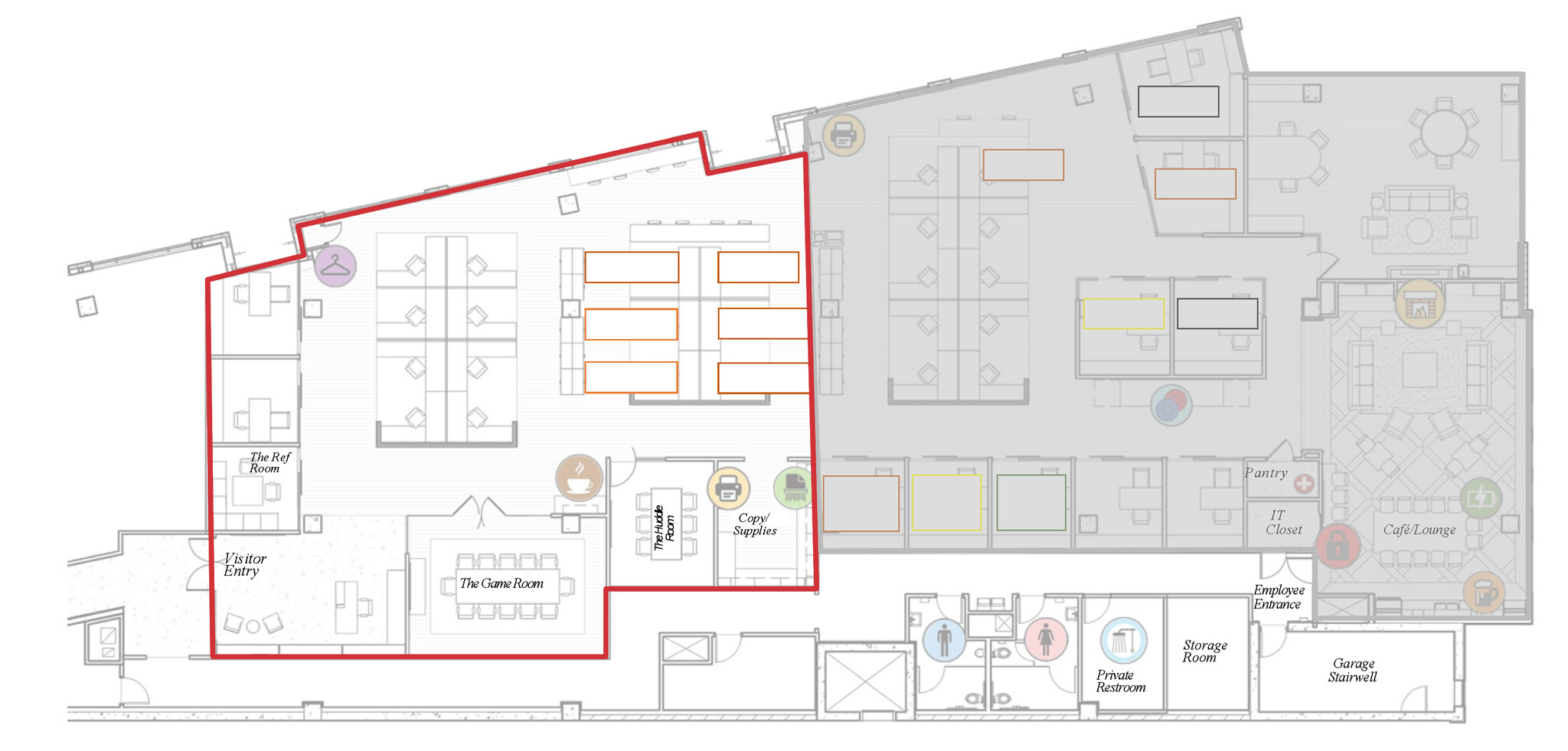 985 N High St, Columbus, OH for lease Floor Plan- Image 1 of 1