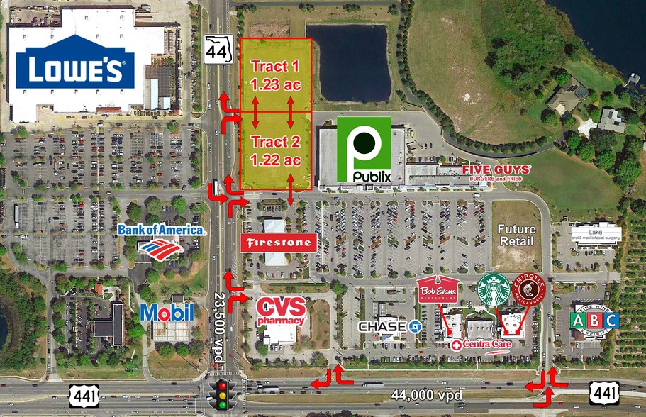 NEC Of HWY 441 & SR 44, Mount Dora, FL for sale - Other - Image 1 of 1