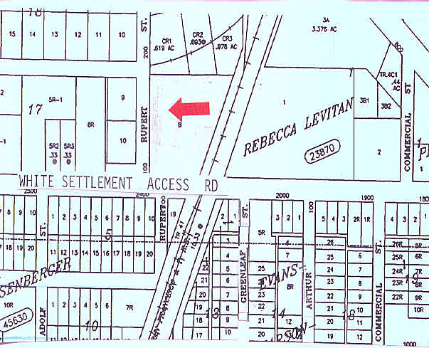 100 Rupert St, Fort Worth, TX for sale - Plat Map - Image 2 of 3