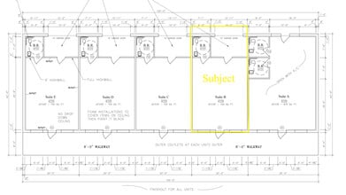 301 S Franklin St, Holland, TX for lease Floor Plan- Image 2 of 2