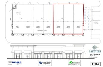 Intersection of I-95 & Hwy 70, Selma, NC for lease Site Plan- Image 2 of 6