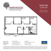 5501 N 19th Ave, Phoenix, AZ for lease Floor Plan- Image 1 of 1