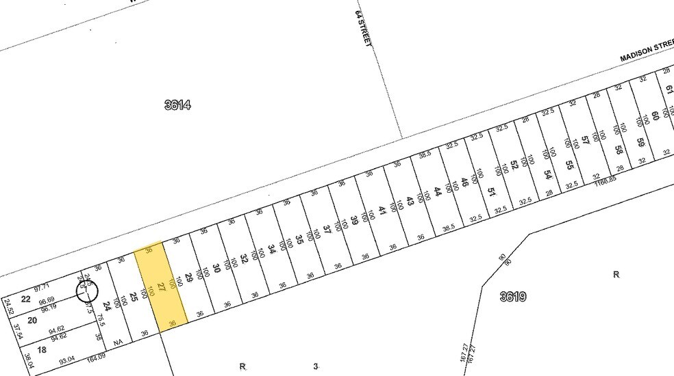 6120 Madison St, Ridgewood, NY for sale - Plat Map - Image 1 of 1