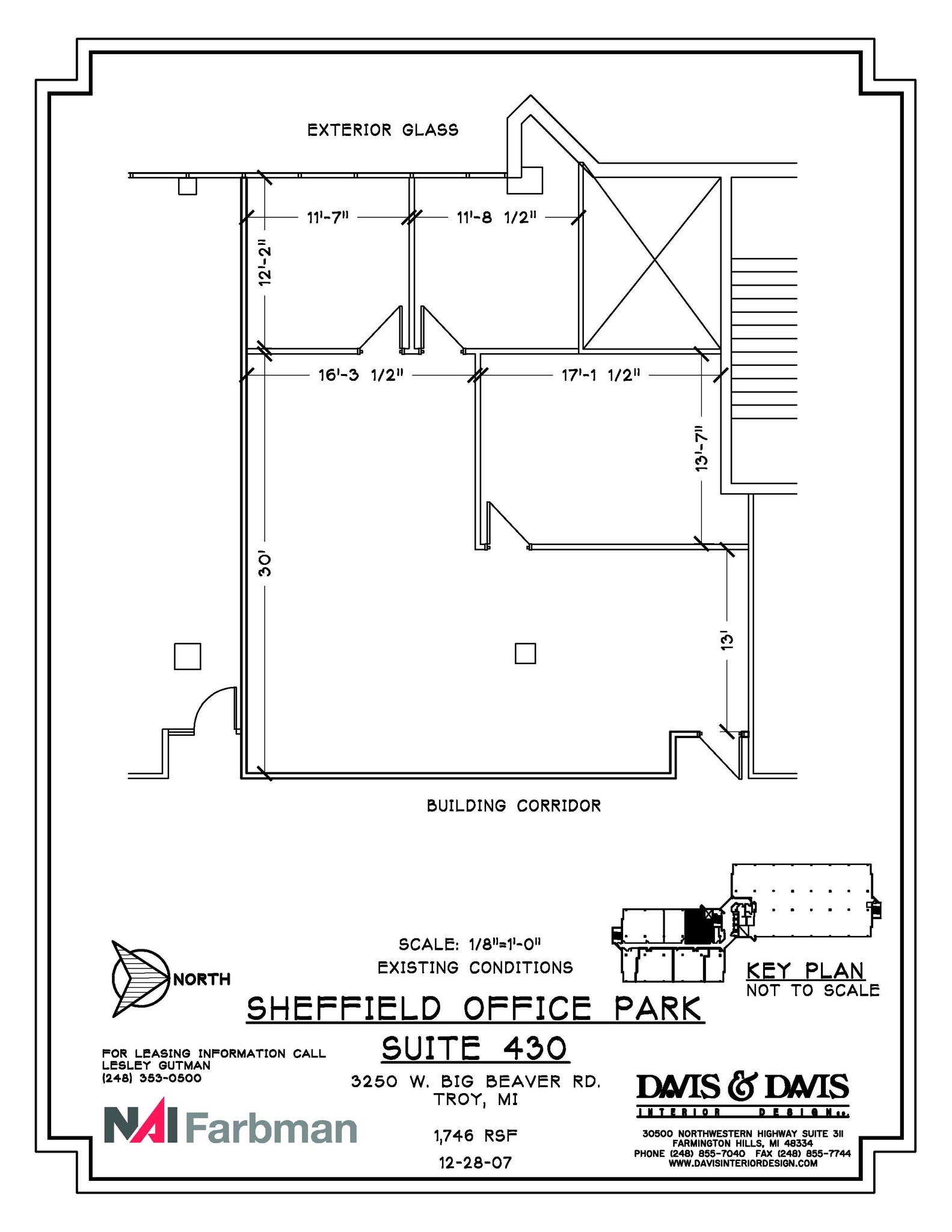 3310 W Big Beaver Rd, Troy, MI for lease Floor Plan- Image 1 of 1