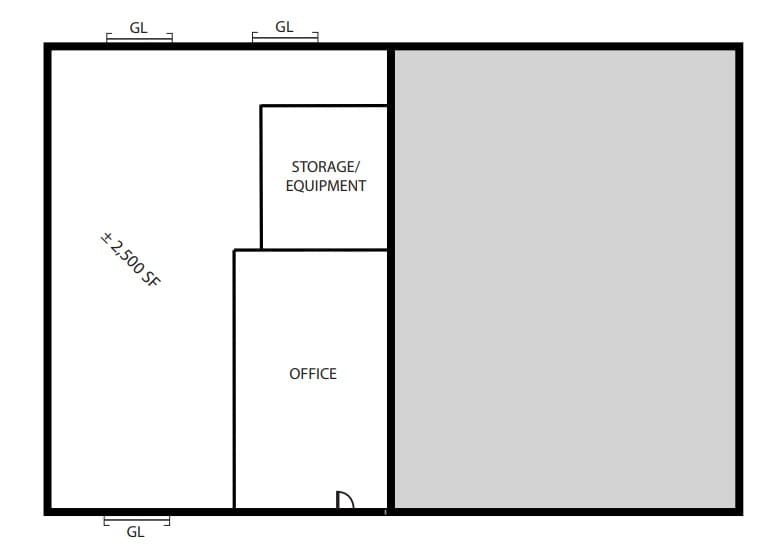 10227 Prospect Ave, Santee, CA for lease Floor Plan- Image 1 of 1