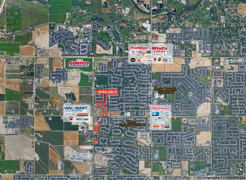 Meridian Idaho Zoning Map 4842 N Cortana Way, Meridian, Id 83646 | Loopnet