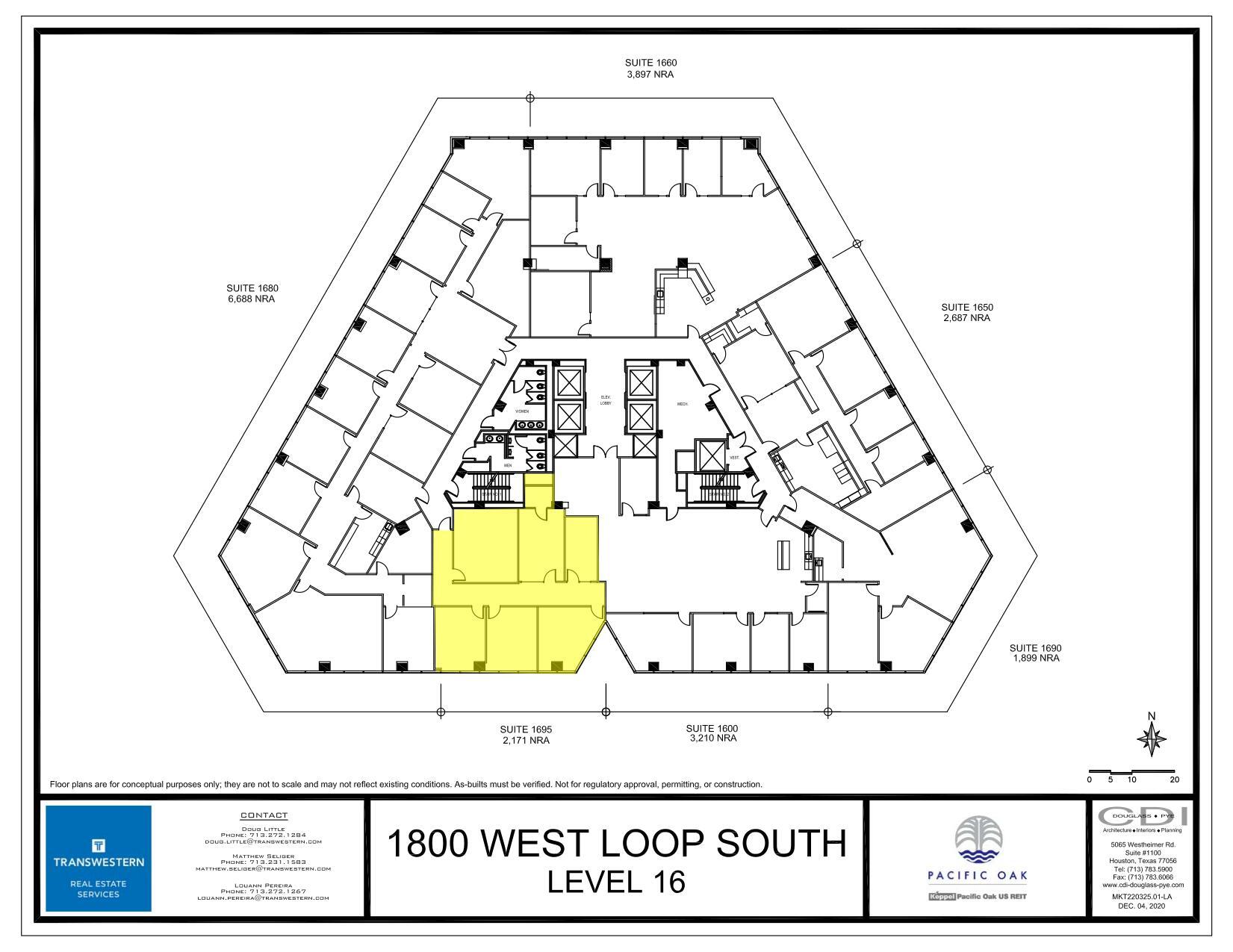 1800 West Loop S, Houston, TX for lease Floor Plan- Image 1 of 1