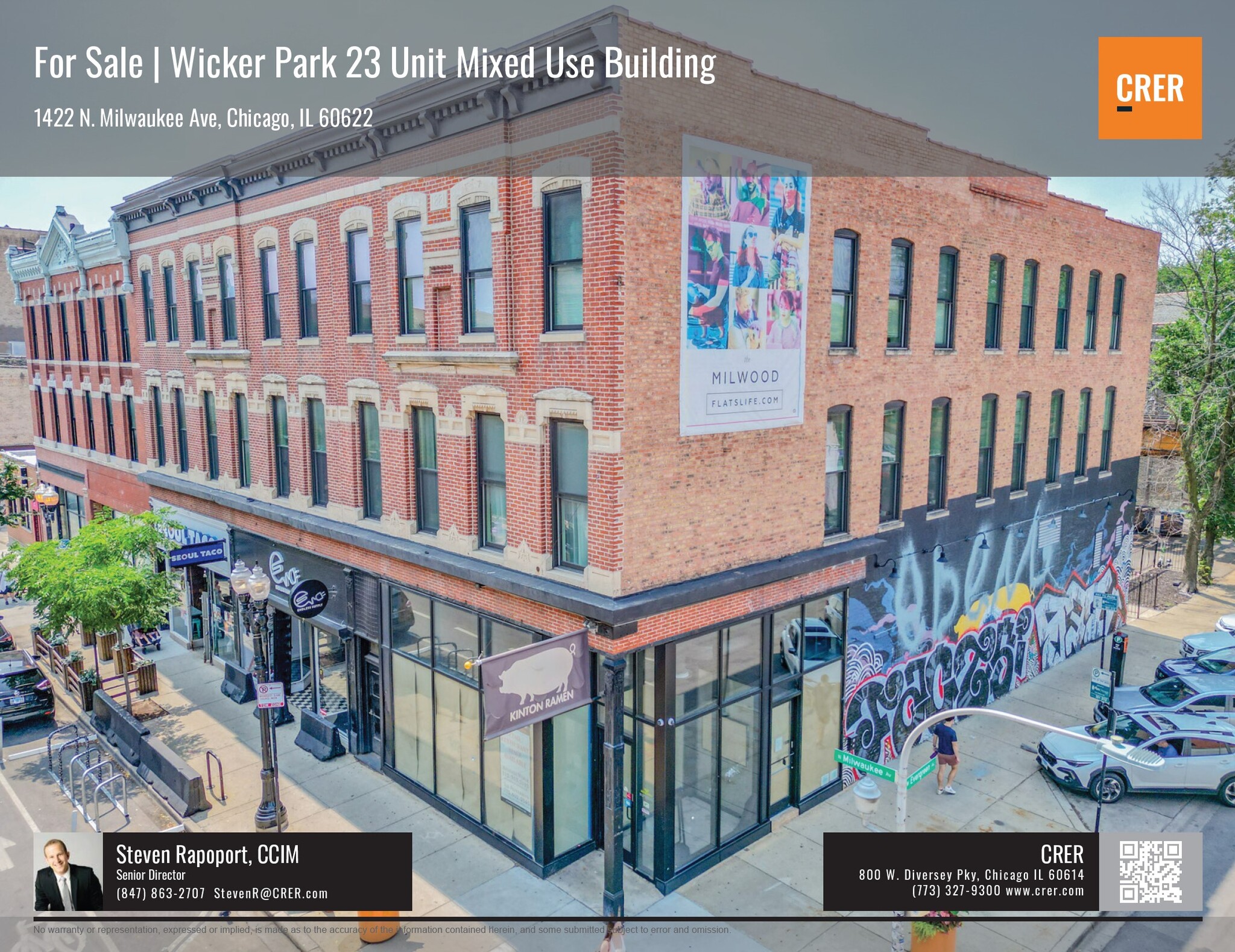 1422-1426 N Milwaukee Ave, Chicago, IL for sale Building Photo- Image 1 of 27