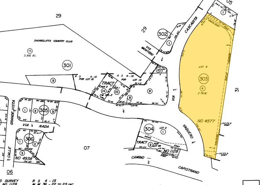 2727 Via Cascadita, San Clemente, CA for sale - Plat Map - Image 2 of 13