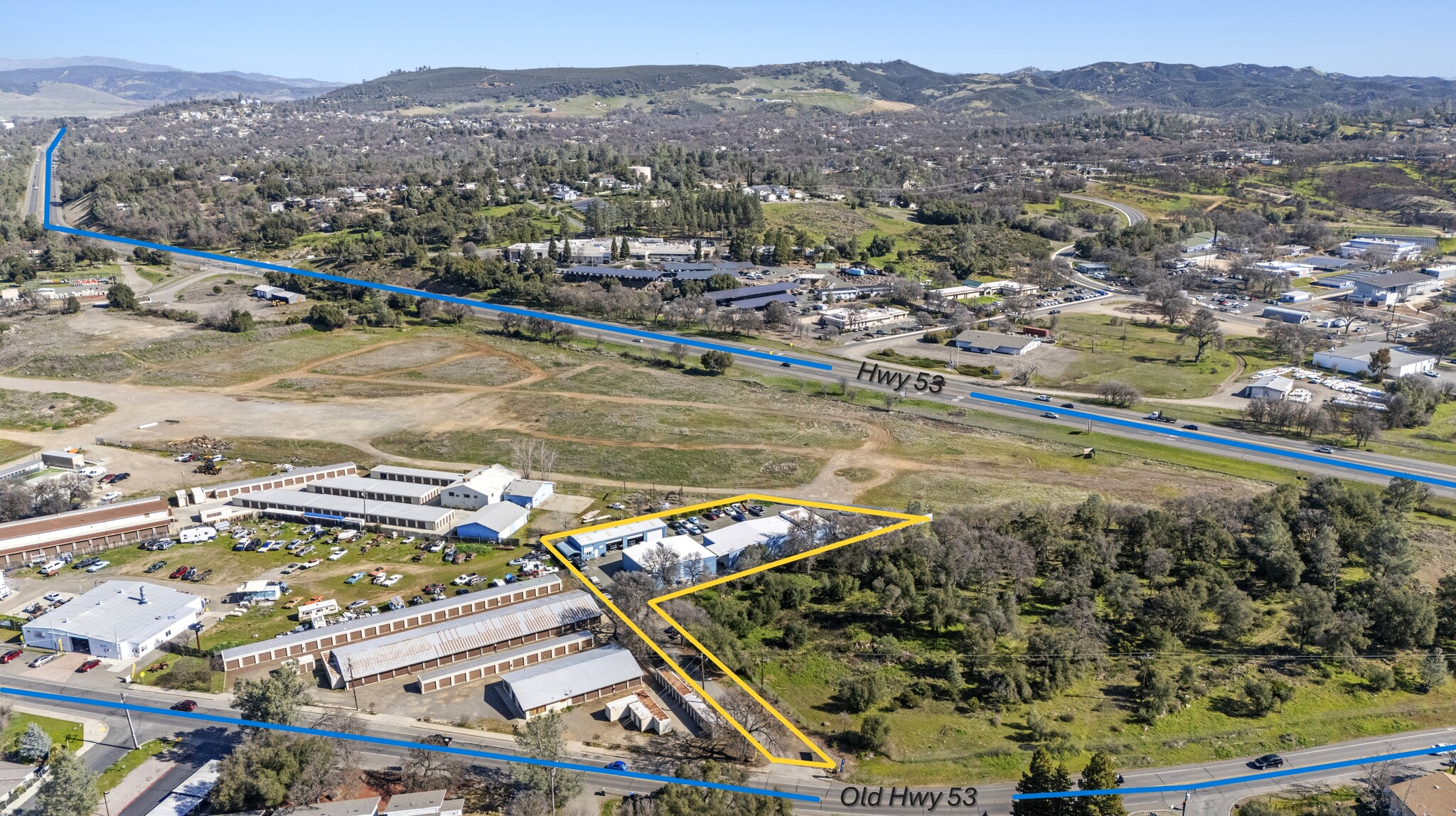 7070 Old Highway 53, Clearlake, CA for sale Aerial- Image 1 of 16