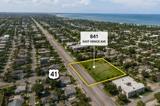 841 E Venice Ave, Venice, FL - Aerial map view - Image1
