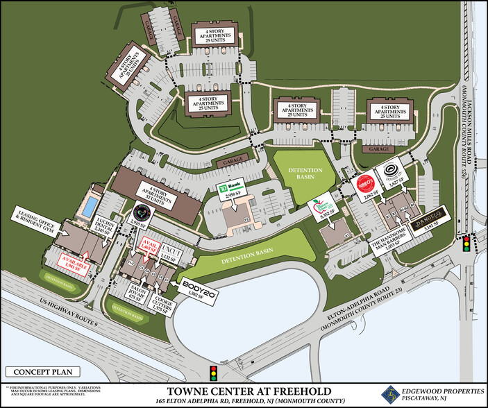 3300 US Highway 9, Freehold, NJ for lease - Site Plan - Image 2 of 11