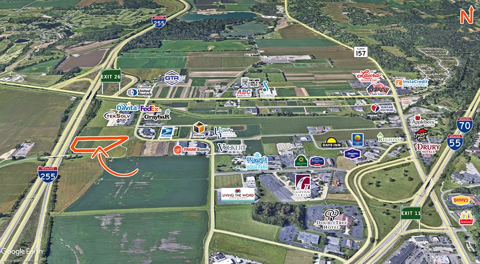 105 Commerce Center Dr, Collinsville, IL for sale - Building Photo - Image 2 of 3