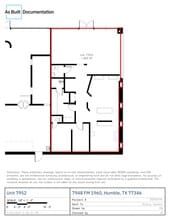 7924 FM-1960 E, Humble, TX for lease Site Plan- Image 1 of 1