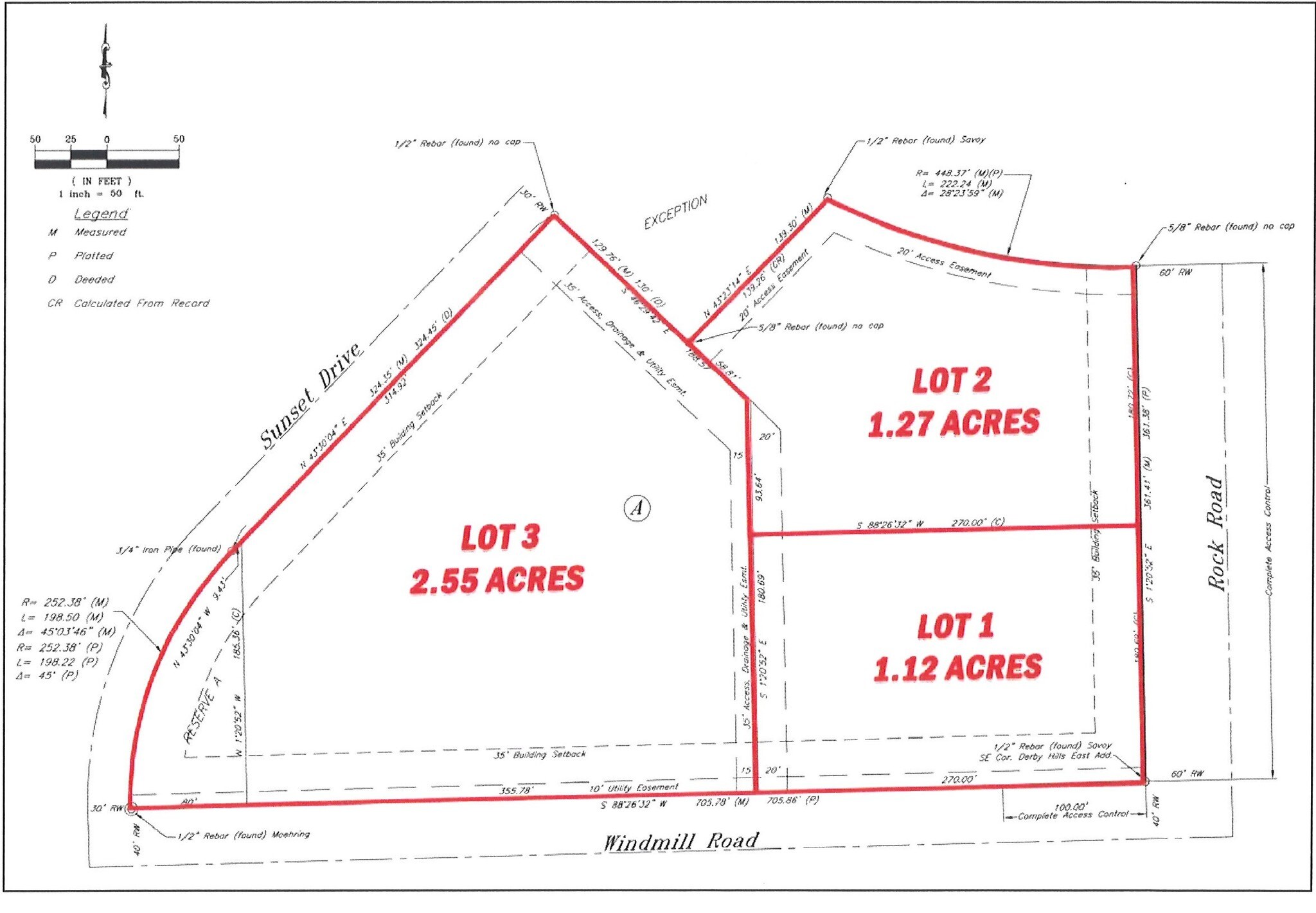 1301 N Rock Rd, Derby, KS for sale Plat Map- Image 1 of 1