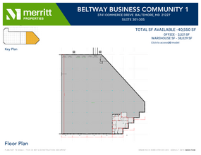 3700 Commerce Dr, Baltimore, MD for lease Floor Plan- Image 1 of 1