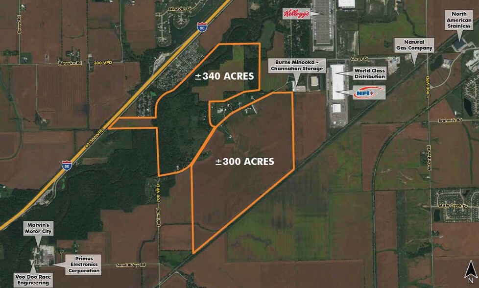 SEQ of I-80 & Minooka St, Minooka, IL 60447 - Land for Sale | LoopNet