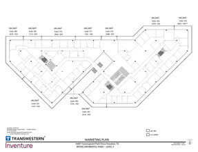 16801 Greenspoint Park, Houston, TX for lease Floor Plan- Image 1 of 1