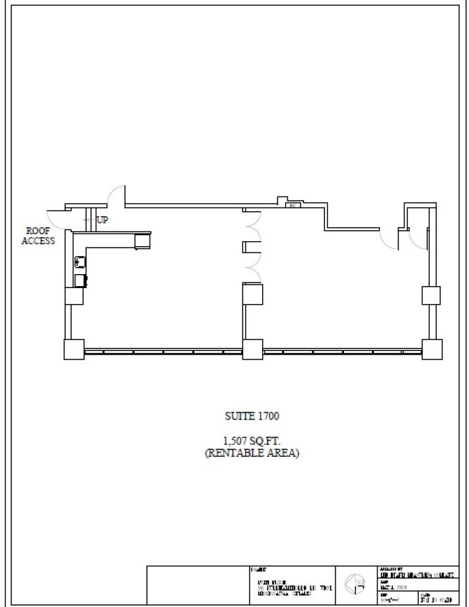 50 Burnhamthorpe Rd W, Mississauga, ON for lease Floor Plan- Image 1 of 1