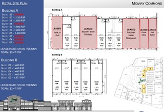 2827 Midway Rd SE, Bolivia, NC for lease Site Plan- Image 2 of 2