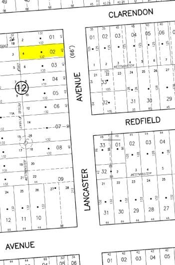 702 Lancaster Ave, Syracuse, NY for sale - Plat Map - Image 1 of 1