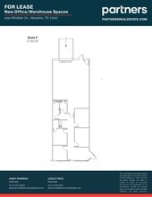 9189 Winkler Dr, Houston, TX for lease Site Plan- Image 1 of 1
