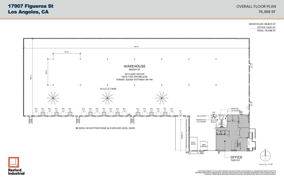 17907-17915 S Figueroa St, Gardena, CA for lease - Floor Plan - Image 3 of 6