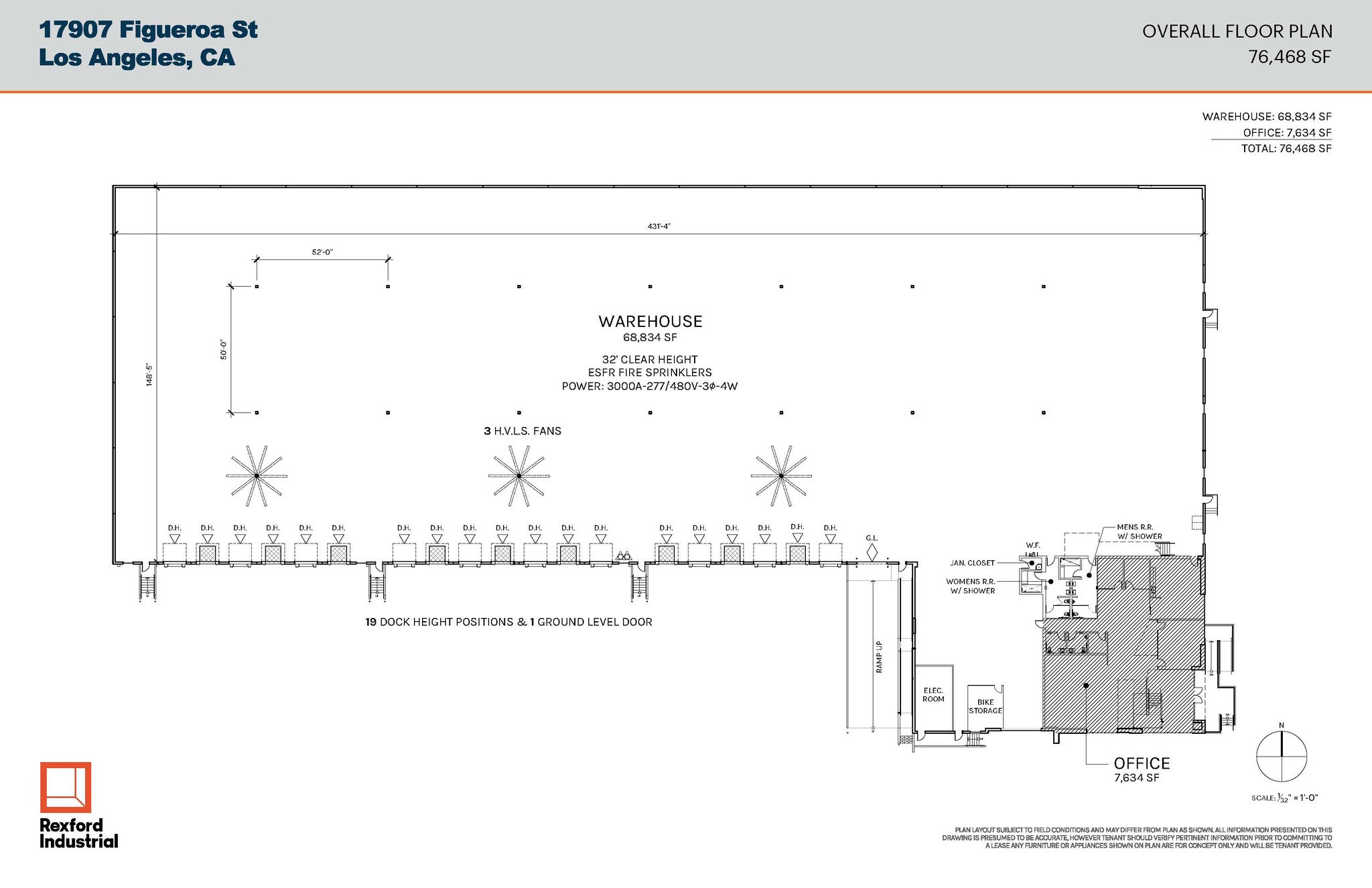 17907-17915 S Figueroa St, Gardena, CA for lease Floor Plan- Image 1 of 2