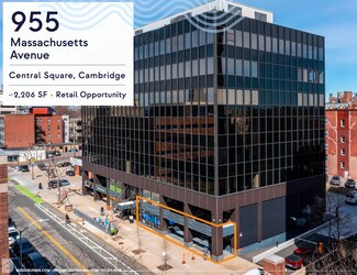 More details for 955 Massachusetts Ave, Cambridge, MA - Retail for Lease