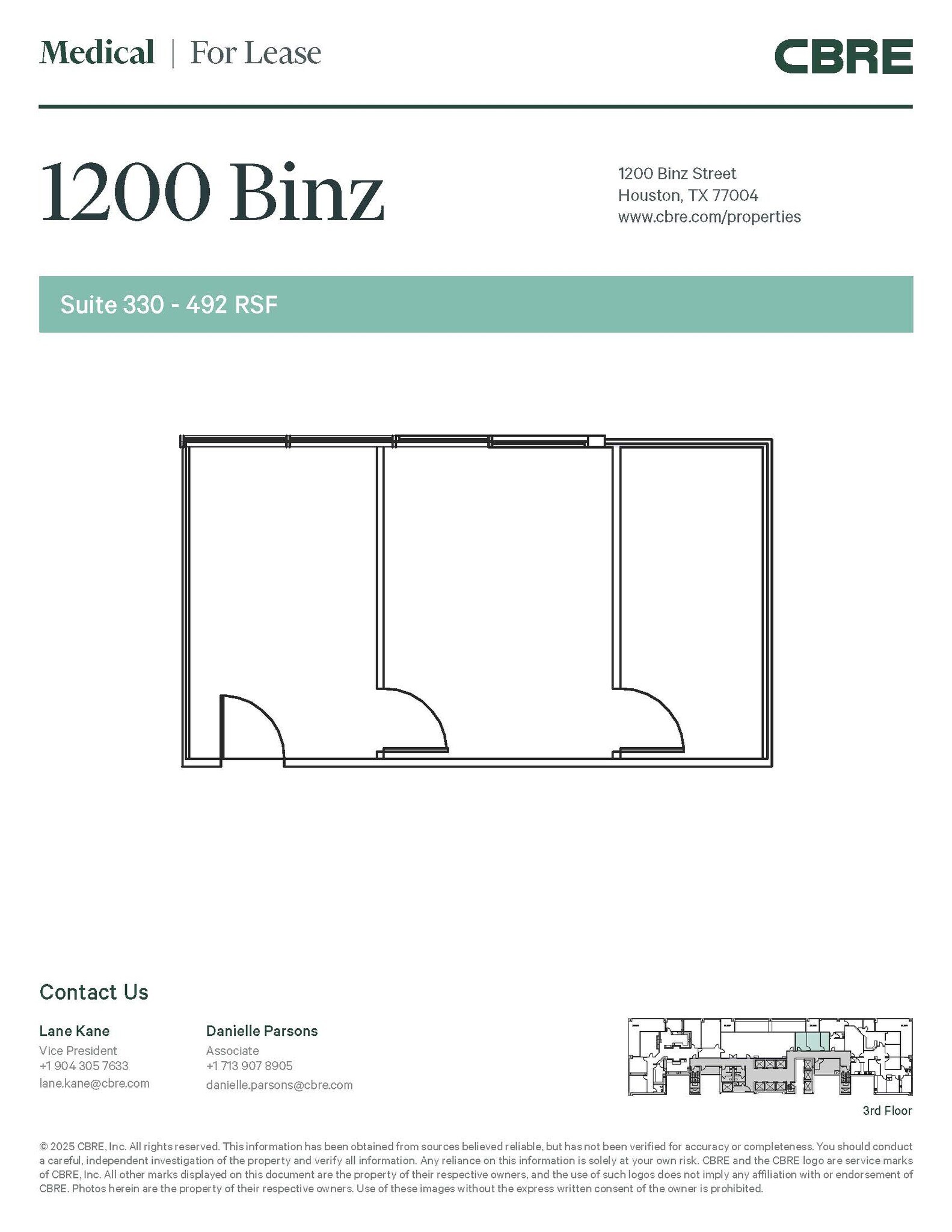 1200 Binz St, Houston, TX for lease Interior Photo- Image 1 of 1