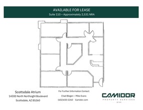 14300 N Northsight Blvd, Scottsdale, AZ for lease Floor Plan- Image 1 of 1