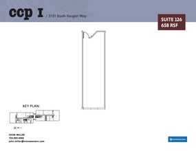 3131 S Vaughn Way, Aurora, CO for lease Floor Plan- Image 2 of 2