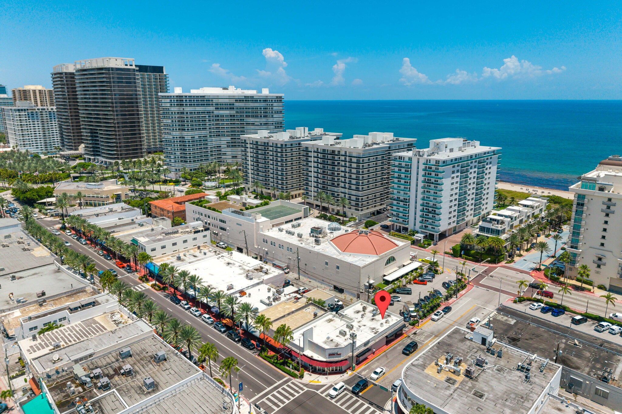 225 95th St, Surfside, FL for lease Aerial- Image 1 of 18