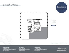 600 Anton Blvd, Costa Mesa, CA for lease Floor Plan- Image 1 of 1