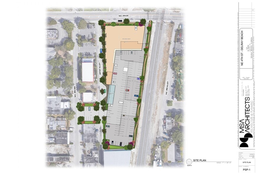 Artist Alley land assemblage for sale portfolio of 4 properties for sale on LoopNet.com - Site Plan - Image 3 of 13