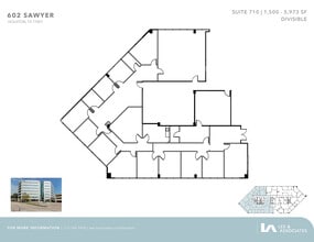 602 Sawyer St, Houston, TX for lease Floor Plan- Image 1 of 1