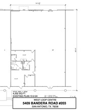 5407-5419 Bandera Rd, San Antonio, TX for lease Floor Plan- Image 1 of 1