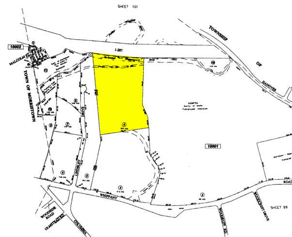 44 Whippany Rd, Morristown, NJ for lease - Plat Map - Image 2 of 6