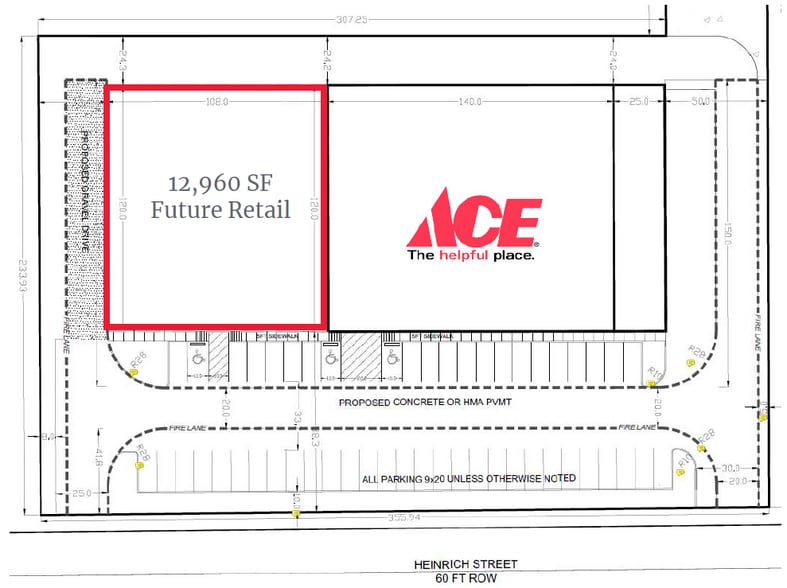 Heinrich St Ave, Schulenburg, TX for lease - Site Plan - Image 3 of 3