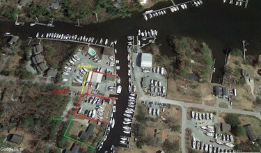 1218 Lupton Dr, Oriental, NC - aerial  map view - Image1