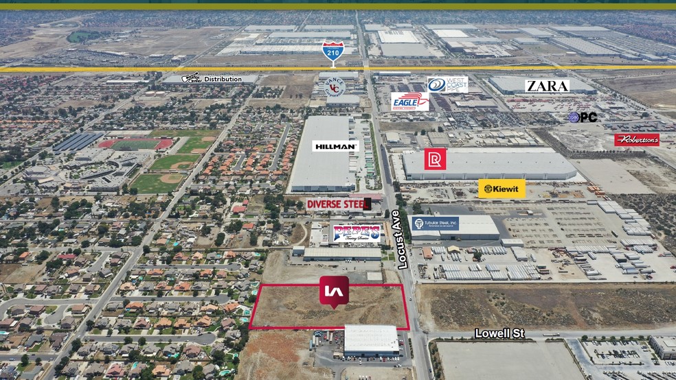 N Locust Ave, Rialto, CA for sale - Primary Photo - Image 1 of 1