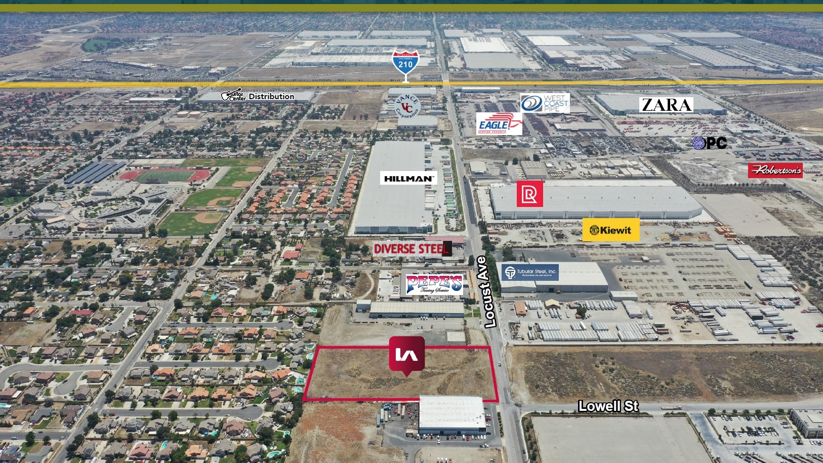 N Locust Ave, Rialto, CA for sale Building Photo- Image 1 of 1