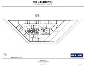 9801 Westheimer Rd, Houston, TX for lease Floor Plan- Image 2 of 2