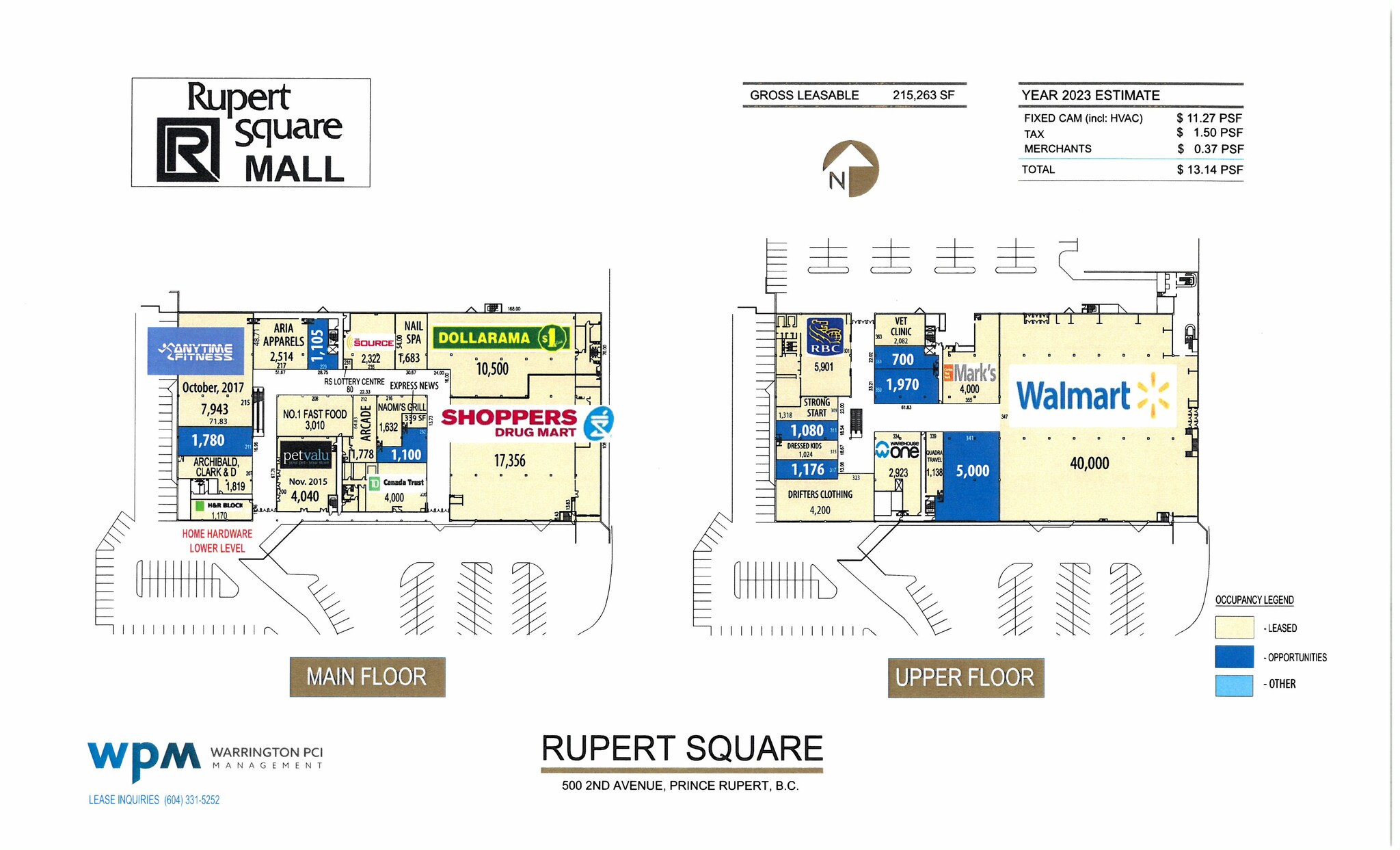 500 W 2nd Ave, Prince Rupert, BC for lease Site Plan- Image 1 of 1