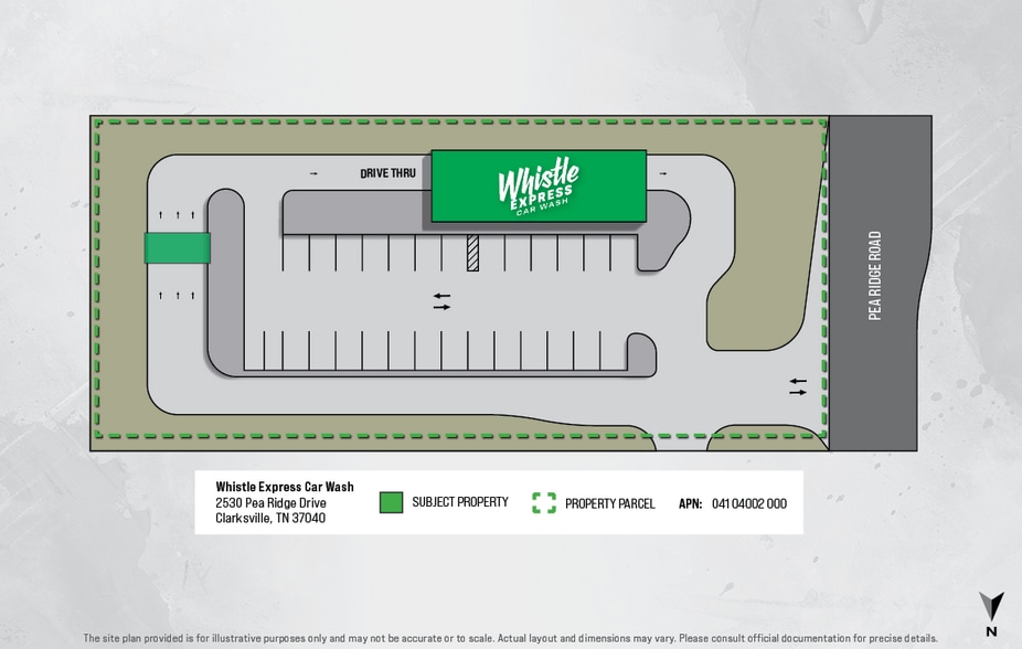 2530 Pea Ridge Rd, Clarksville, TN for sale - Site Plan - Image 2 of 4