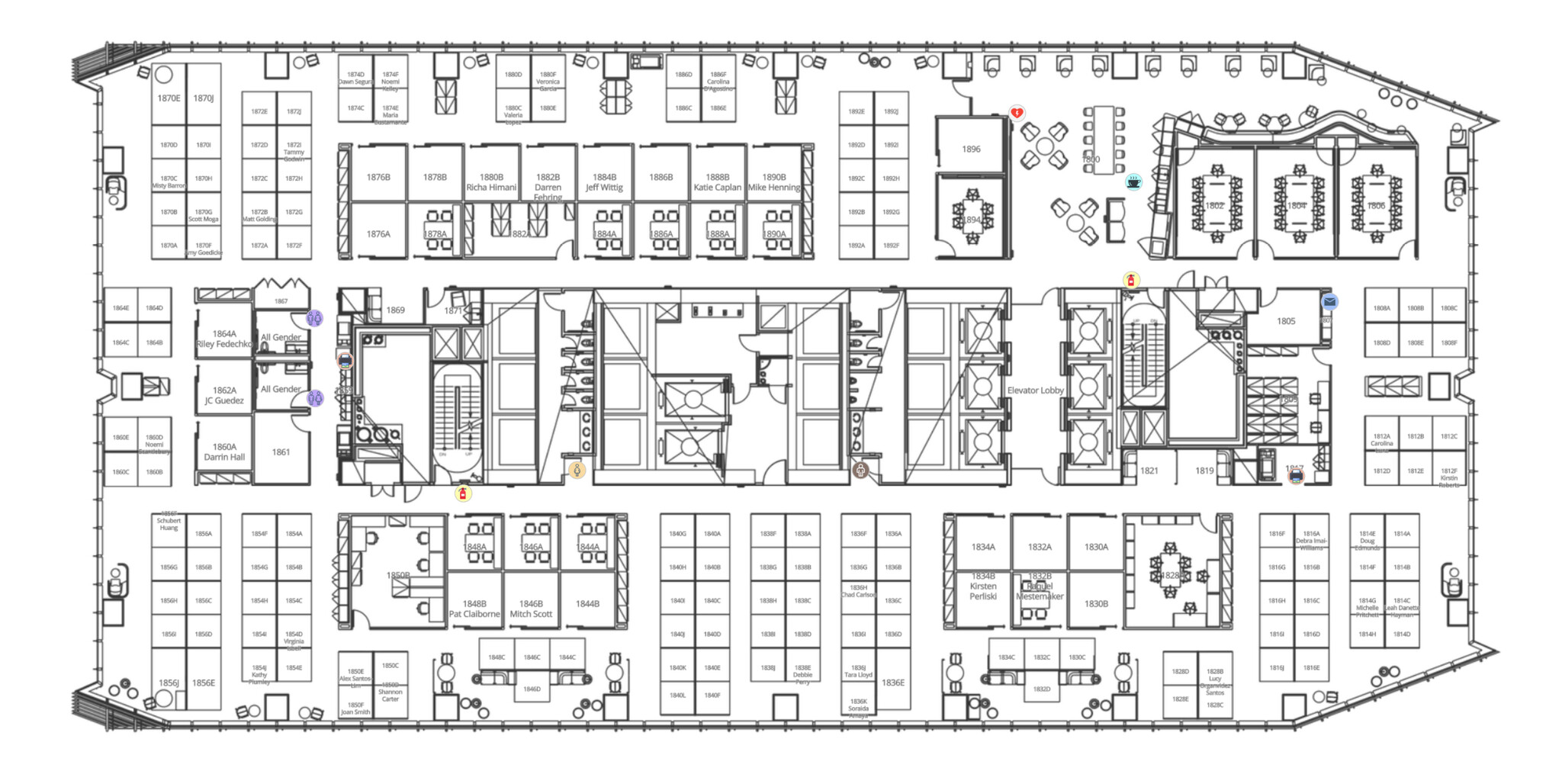 609 Main St, Houston, TX for lease Floor Plan- Image 1 of 1