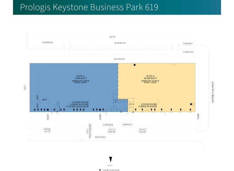 619 Distribution Dr, Morrisville, NC for lease Floor Plan- Image 1 of 1