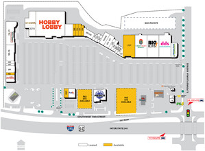 2219 SW 74th St, Oklahoma City, OK for lease Site Plan- Image 2 of 2