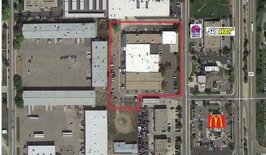 555 Alter St, Broomfield, CO - AERIAL  map view